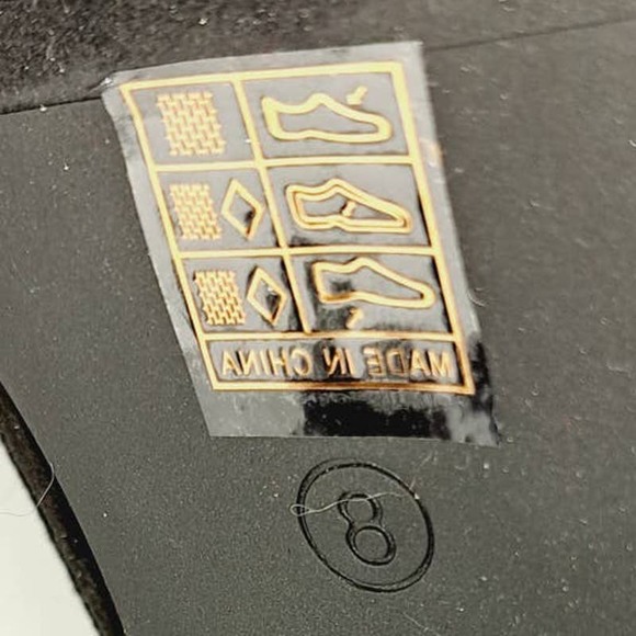 Dream Pairs Black above knee faux suede Lace Tie Back Zip Boots 8 - Picture 16 of 16